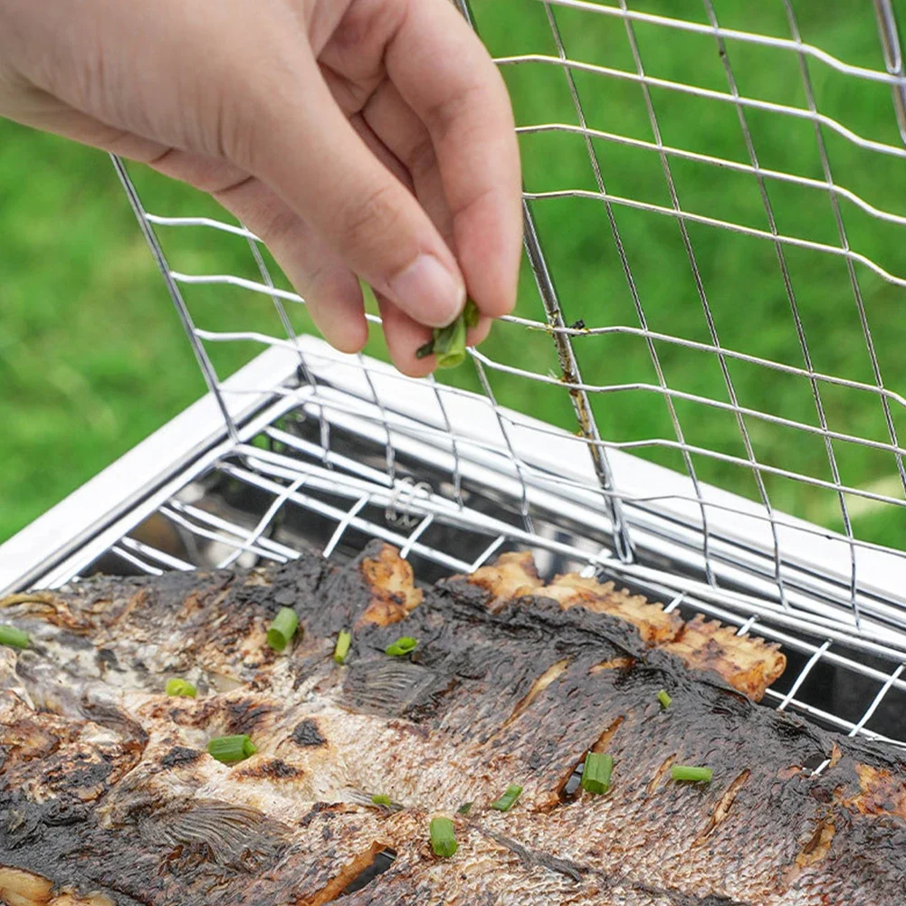 Portable Stainless Steel Grill Rack 3