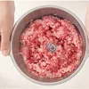 Electric Meat Mincer Grinder Stainless Steel Chopper 2L Food Processor Garlic Mud Maker Blender Large Capacity Kitchen Utensils 3