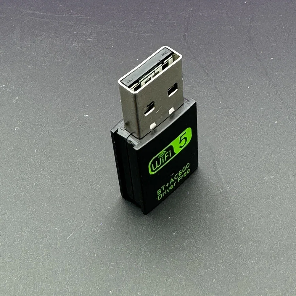 600Mbps WIFI USB Bluetooth 호환 어댑터 드라이버 무료 USB 동글 듀얼 밴드 네트워크 카드
