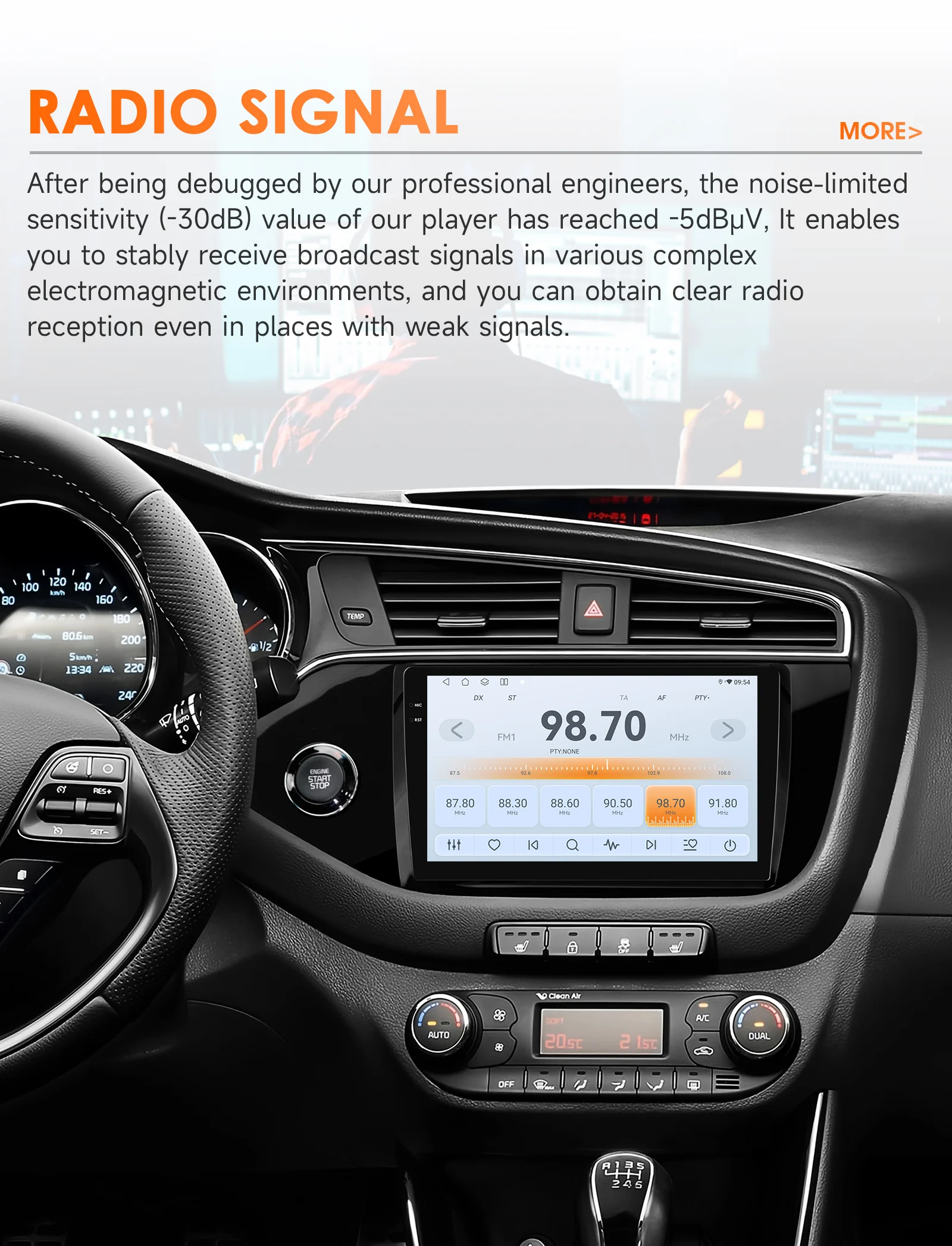 Hizpo 8+128G 2 Din Android Auto Radio für KIA CEED JD Cee'd 2012-2016 Carplay Auto-Multimedia GPS-Navigation 2din Autoradio Wifi – Detail 21