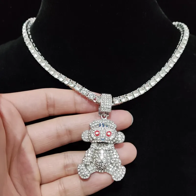 Collana A Catena Hip-Hop Da 3 Mm Da 24 Pollici