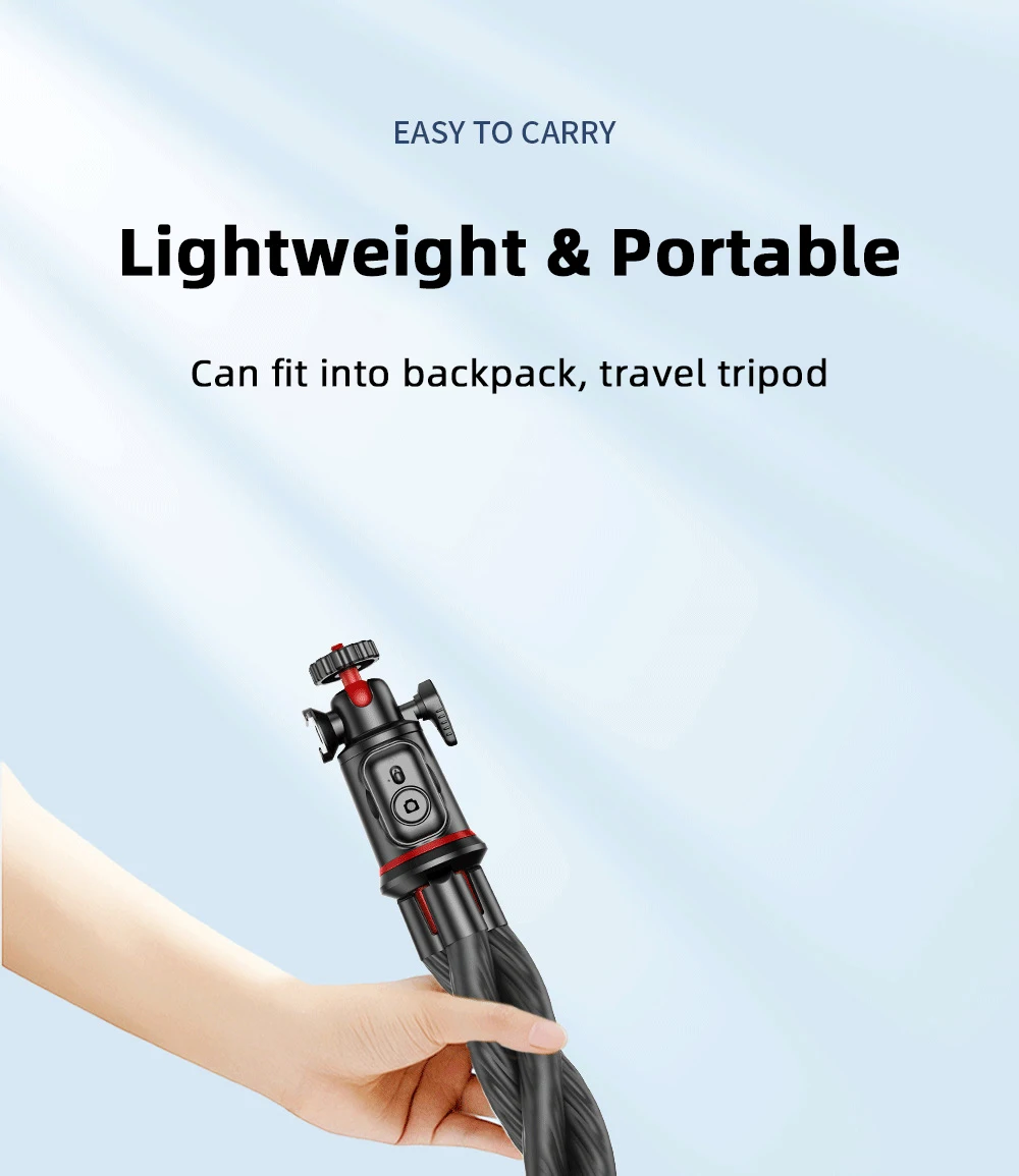 MAMEN-tripé polvo flexível para telefone, suporte do