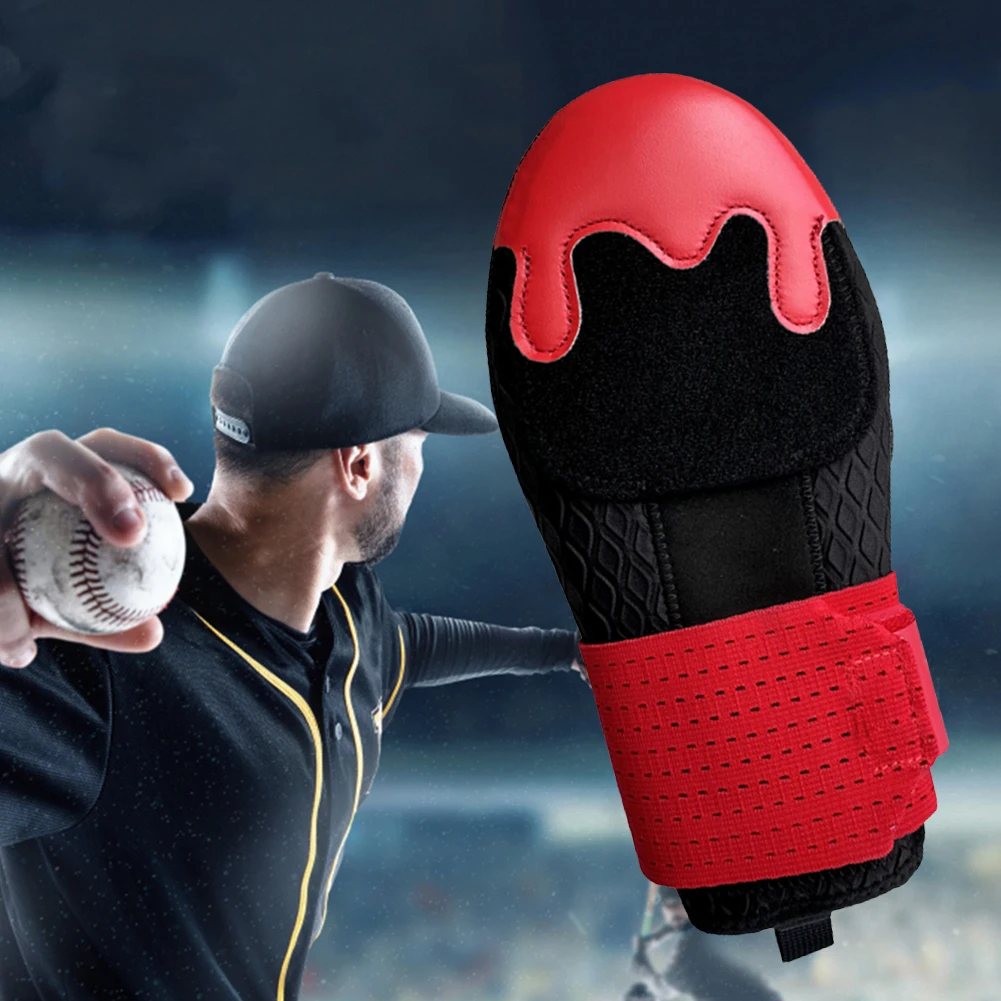 Baseball Sliding Mitt Protect Fingers Softball Sliding Glove Adjustable Softball Protective Glove for Base Running