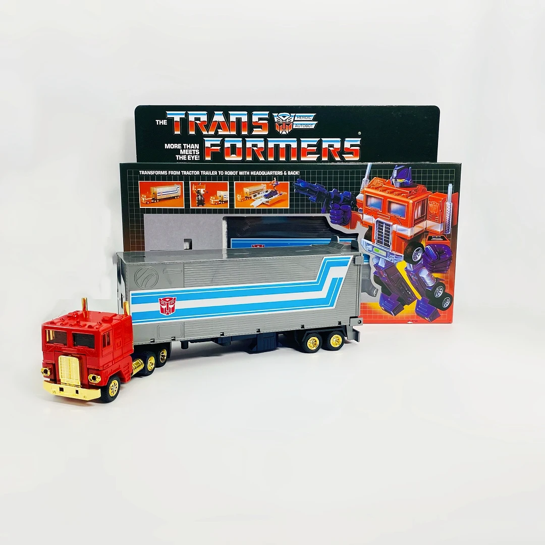 Deformazione G1 Optimus Prime Gold Reissue Nuovo Di Zecca Spedizione Gratuita