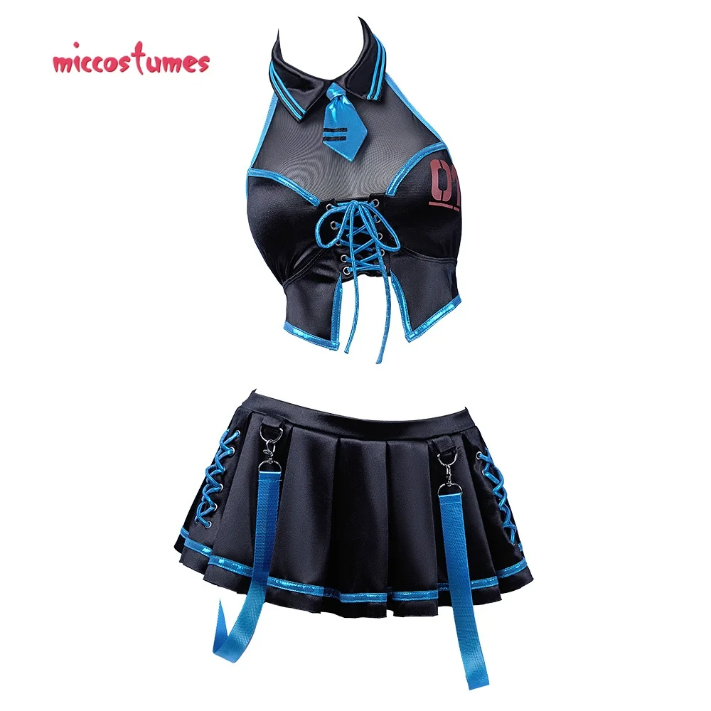 Vokal Derivat Zweiteiler Bikini Set Halter Top und Rock Badeanzug mit Ärmeln 2