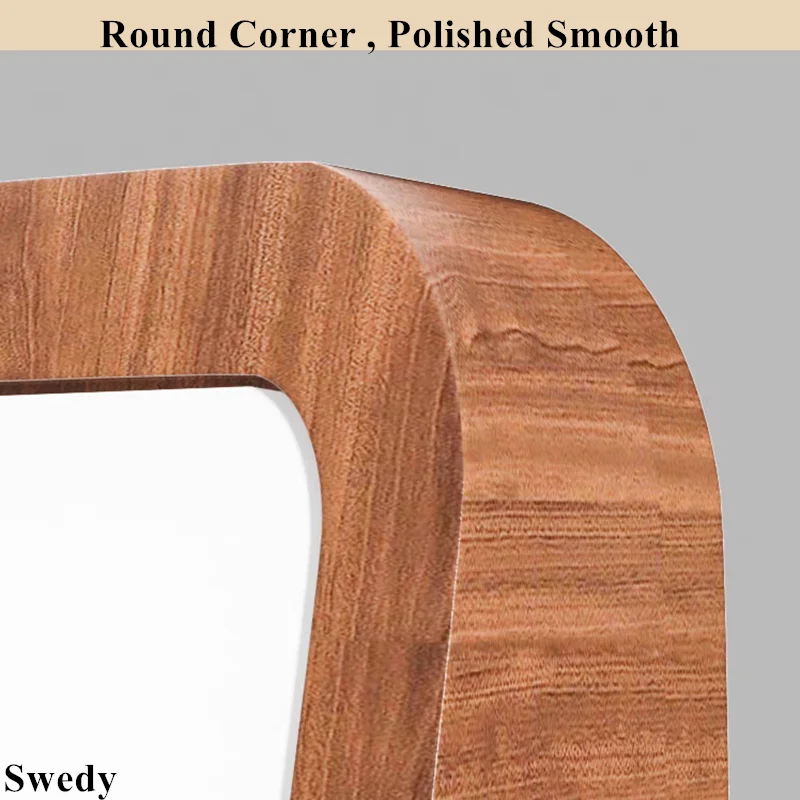 소형 카운트탑 광고 가격 라벨 거치대 디스플레이 스탠드, 나무 테이블 메뉴 종이 가격표 사인 거치대 스탠드, 20x68mm