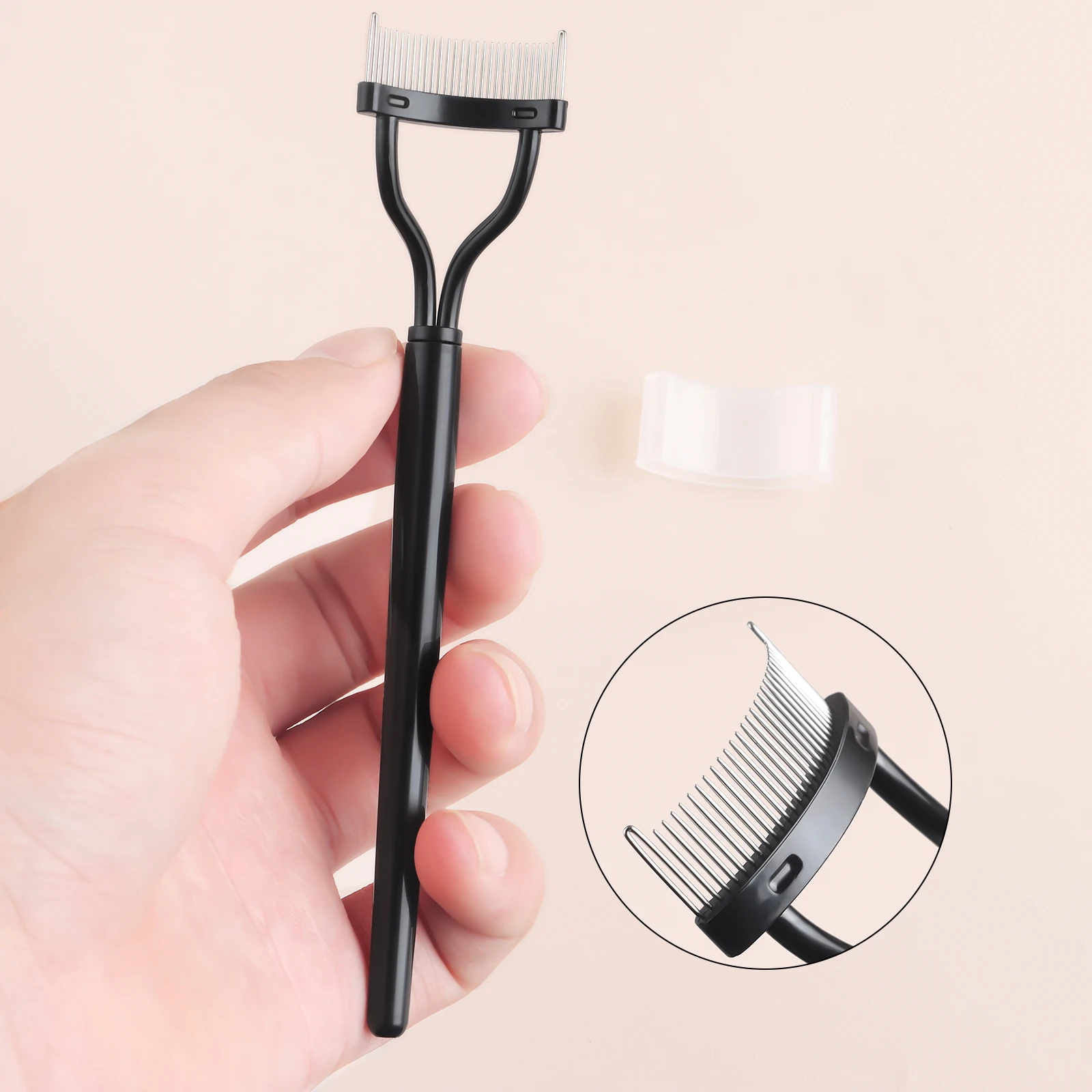 Stainless Steel Eyelash Curler and Separator for Makeup