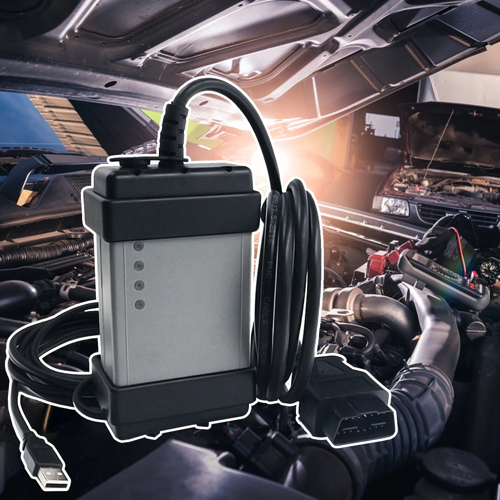 Full Chip Dice Car Diagnostic Tool Original Protocols Add New Models