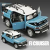 1:24 TOYOTA FJ Cruiser Alloy Car Model Diecast & Toy Metal Off-road Vehicles Car Model Sound and Light Simulation Childrens Gift 1