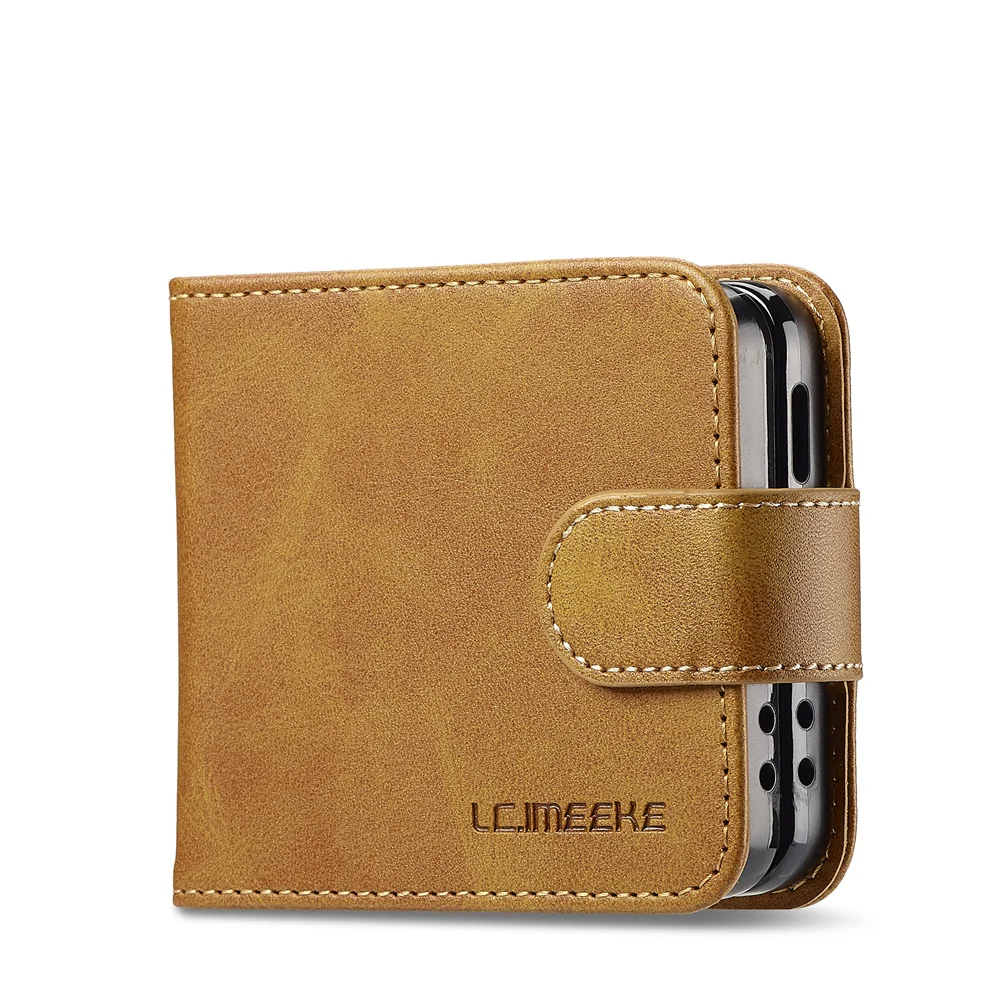 Premium Wallet Case with Card Holder - PU Leather Flip Cover