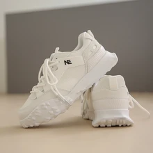  2022 Spring New Ladies Casual Shoes Fashion Womens Light Sneakers Breathable Mesh Shoe Outsole Non-slip Running Shoes Outdoor 40 