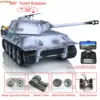 Heng Long 1/16 7.0 Upgraded FPV Camera German Panther V RTR RC Tank 3819 360° Turret Metal Sproket Wheels Tracks Idler TH17298 6