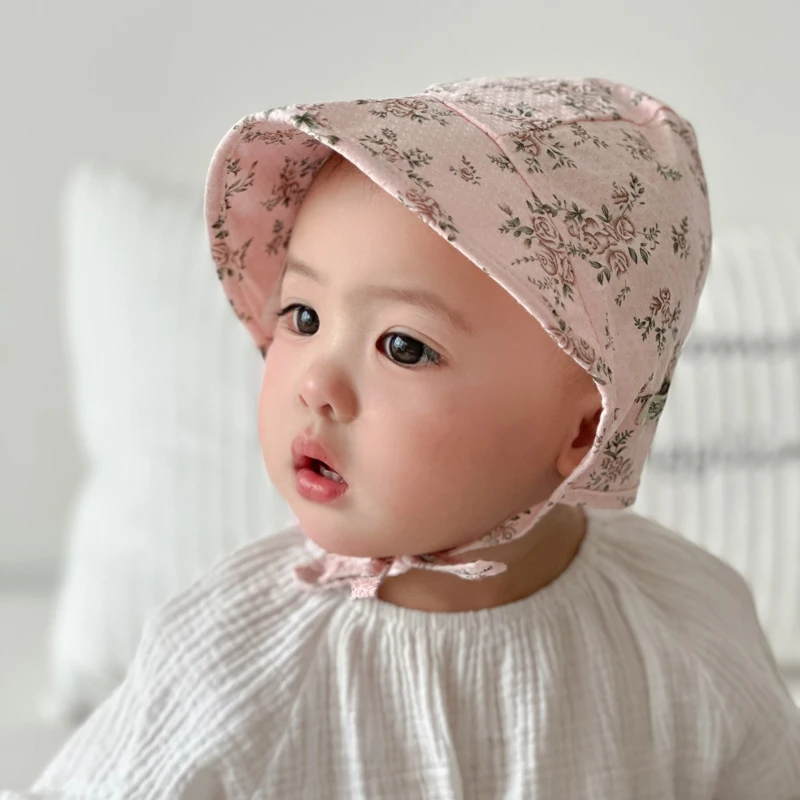 Рисунок 2 - Панама детская хлопковая с цветочным принтом