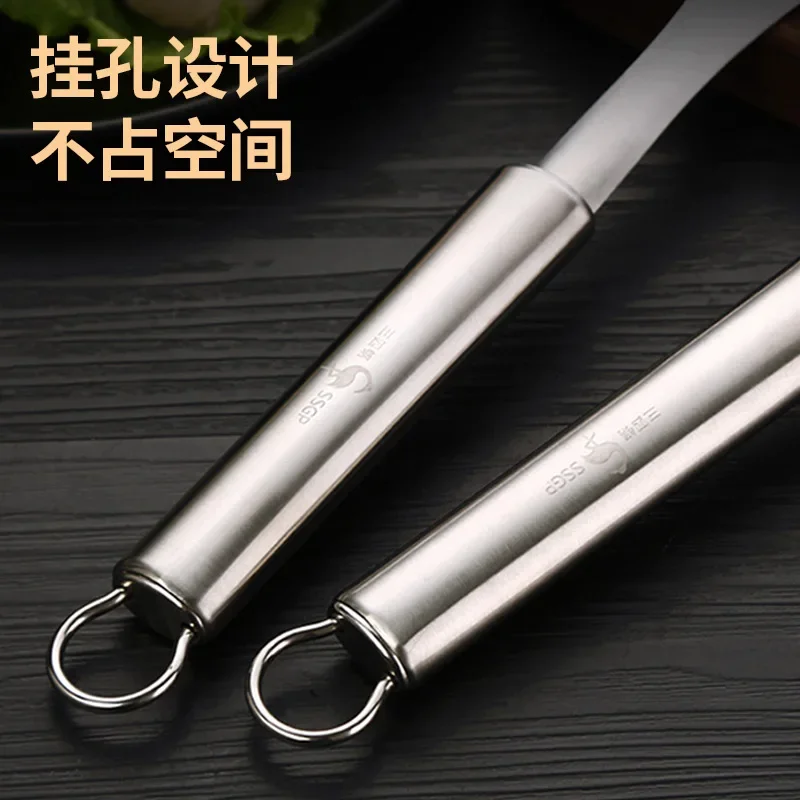 Homemade Meatball Spoon, Stainless Steel Pressed Meatball Maker, Squeeze Cuttlefish Shrimp Spoon