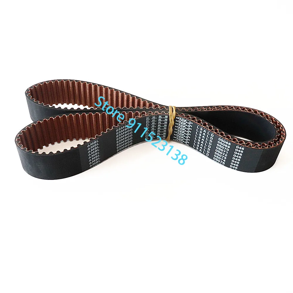 

Хорошее качество Tajima Запчасти для вышивальной машины подлинный японский ремень двигателя MBL S5M900 ширина 25 мм