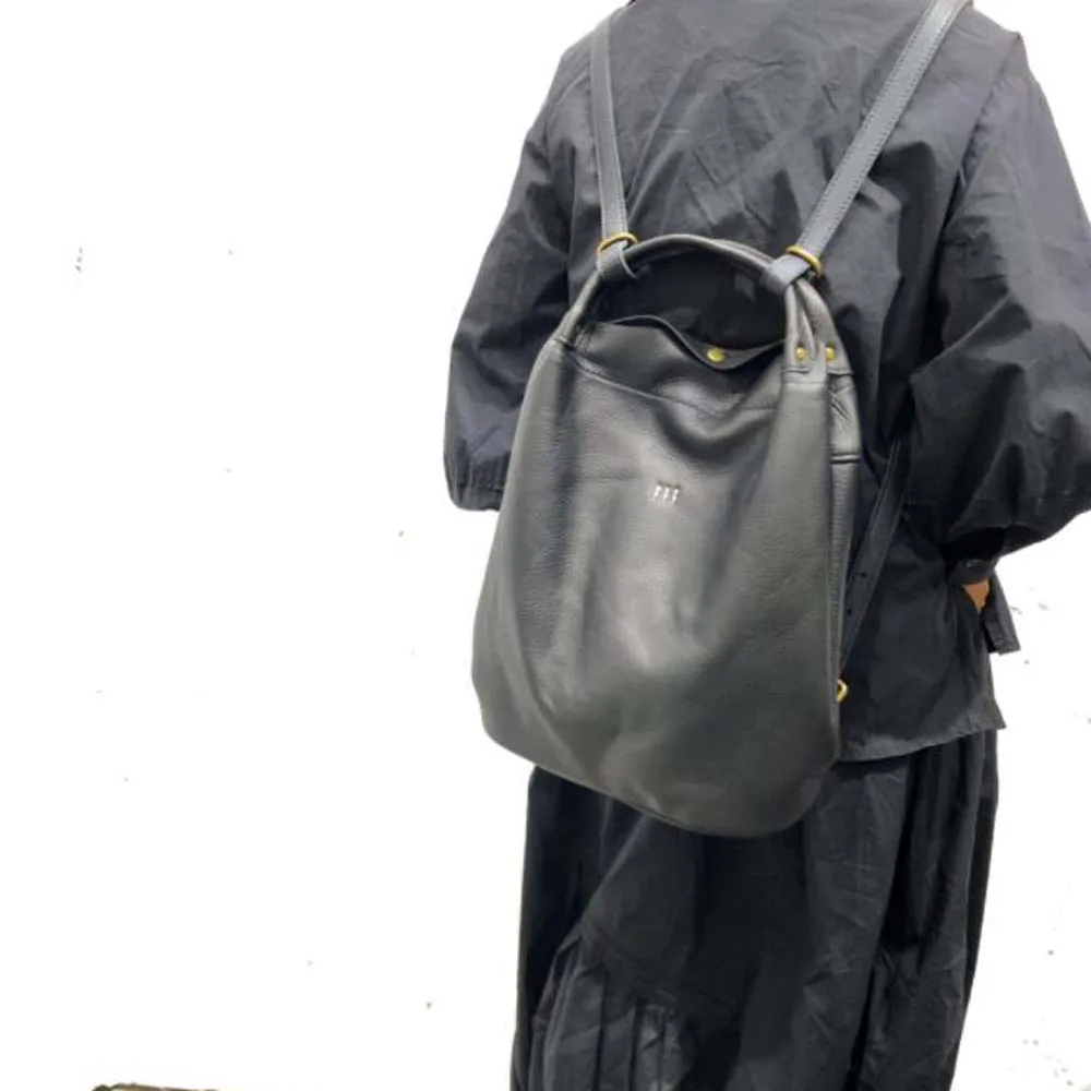 100% Natural Genuine Leather Backpack Women Travel Shoulder Backpacks Simple Design Bagpack Mochilas School Bags For Teen Girls 6