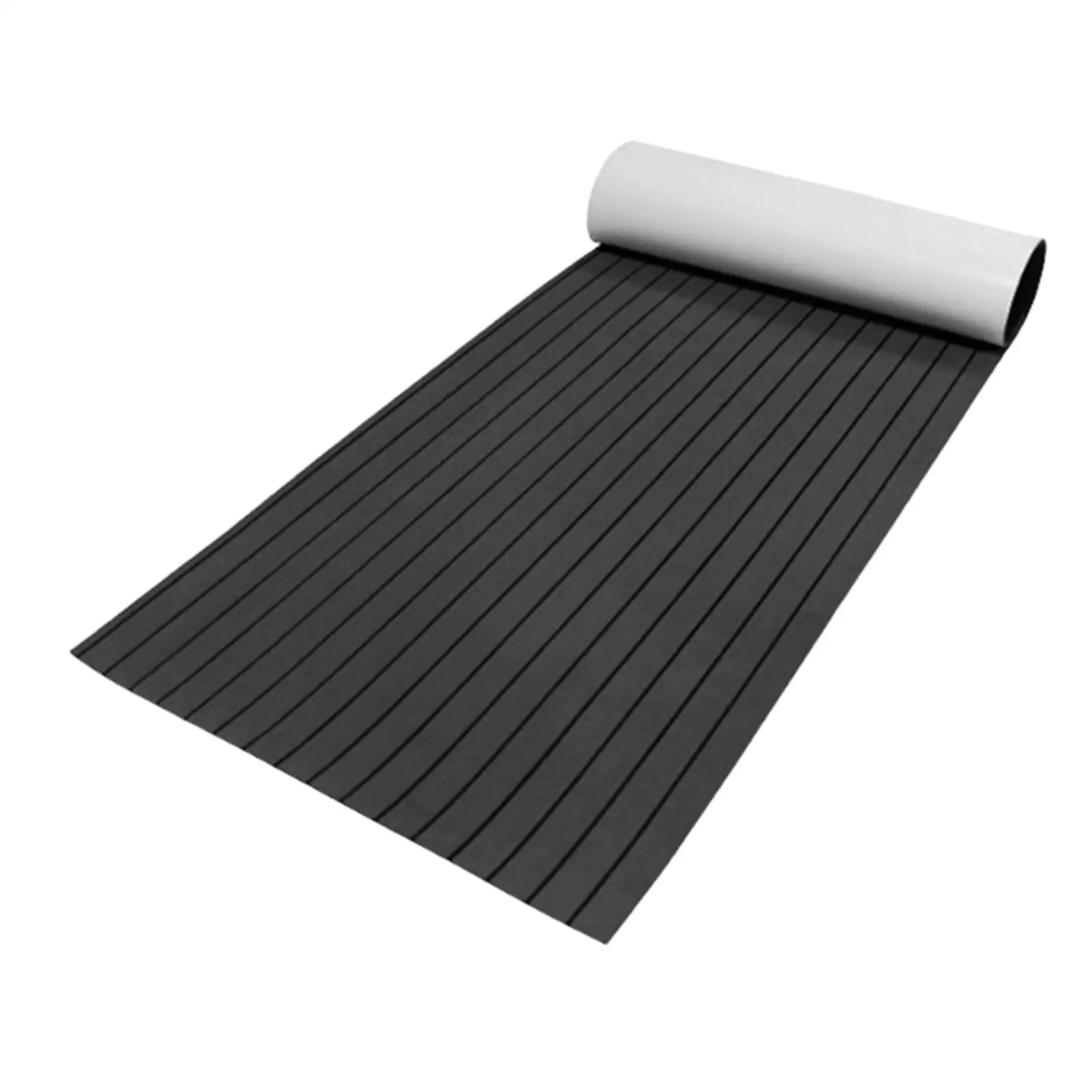 

Non-Skid Self- EVA Foam Boat Mat Faux Teak Marine Yacht Flooring Carpet Swimming Pad 240cmx60cm