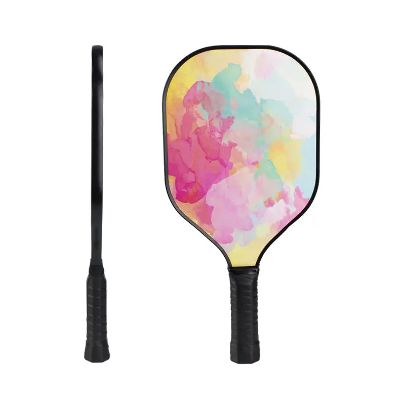 Customize Wood Pickleball Paddles for Beginner Player Sport Pickleball Racket Set of 2 Paddles 4 balls Carry Bag