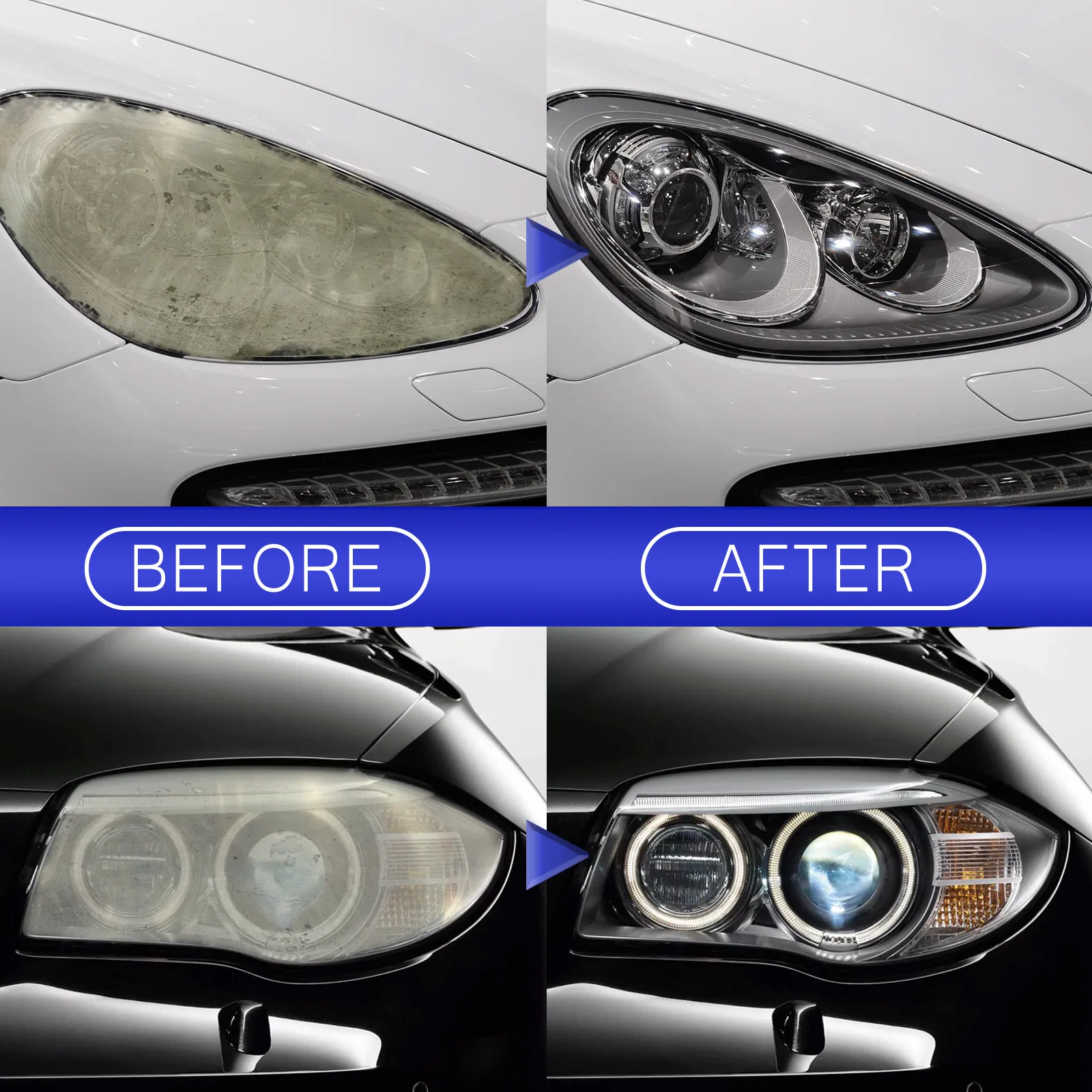 50ml Car Lamp Repair Spray Headlamp Coating Renovation Glazing Maintenance Cleaning Crack Repair