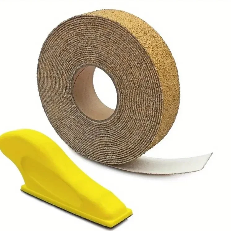6 Meter Abrasive Sandpaper Roll – 25mm Width Emery Cloth Roll Grit 80/150/240/320/400/600 for Metal Grinding, Polishing & Finishing 2