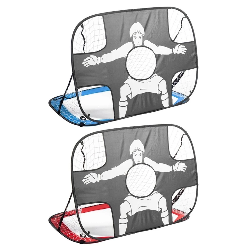 

F1CB складной набор для сбора футбольных гол для обучения во дворе, детский футбольный гол