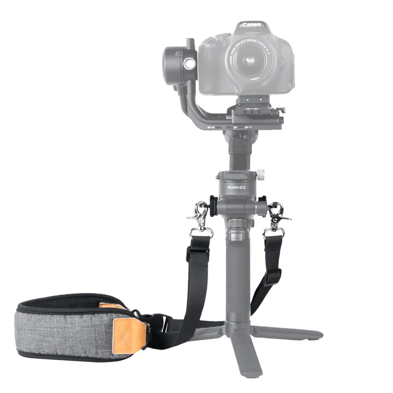 Tracolla Con Cordino Da Collo Cinturino Allargato Addensato Con Ganci In Metallo Per Dji Ronin-Sc / Rs 2/ Rsc 2/Rs 3Pro/ Ronin-S /Ronin-Sc