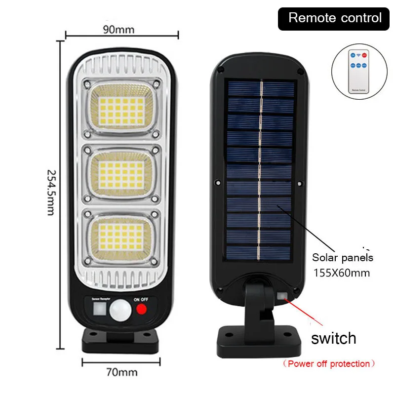 Motion Sensor Security Lighting With 3 Light Mode Outdoor Solar Lamp Solar Street Lights  Waterproof for Garden Patio Path Yard solar lamp outdoor Solar Lamps