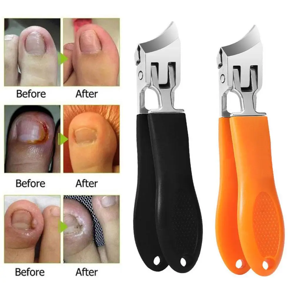 1PC Stainless Steel Nail Clipper Splash-Proof Large Opening Nail Clipper Portable Dead Skin Removal Nail Clipper Cuticle Trimmer 5