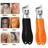 1PC Stainless Steel Nail Clipper Splash-Proof Large Opening Nail Clipper Portable Dead Skin Removal Nail Clipper Cuticle Trimmer 5