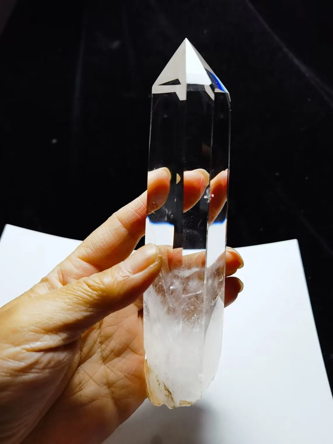 Natural Himalaya Clear Quartz Crystal Point Meditation Reiki Healing Lemurian Stick Ornaments Home Decor Gift 3