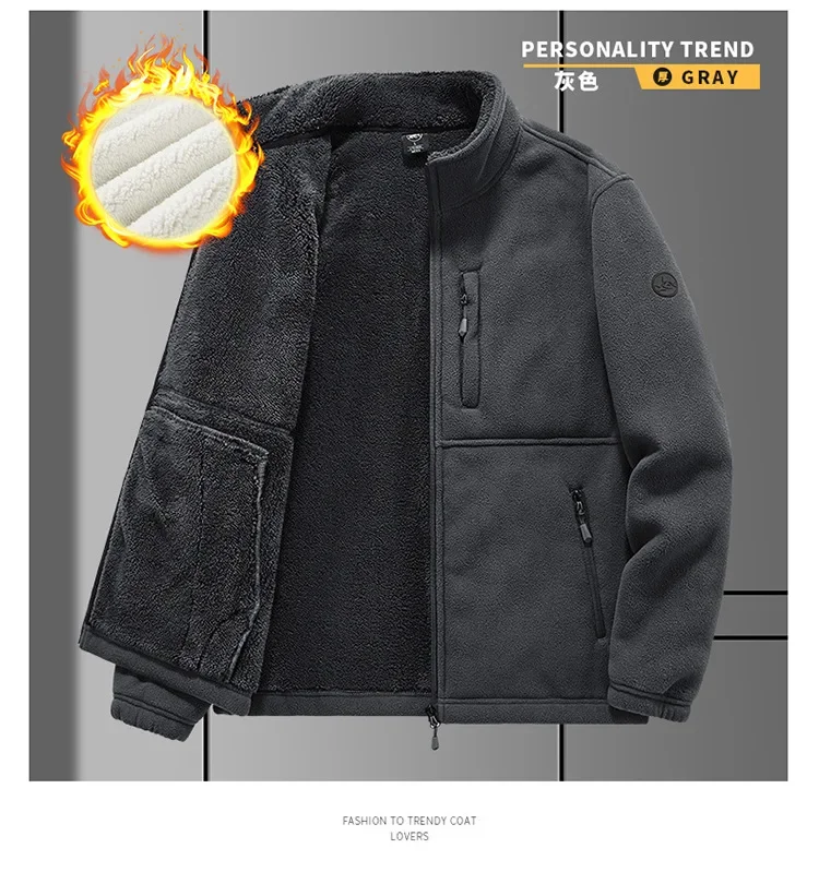 New New Mens Warehouse Jackets Men's Winter Warm Coats Fleece Thick Hooded Casual Cotton Coats Sportswear Plus Size Sweatshirts