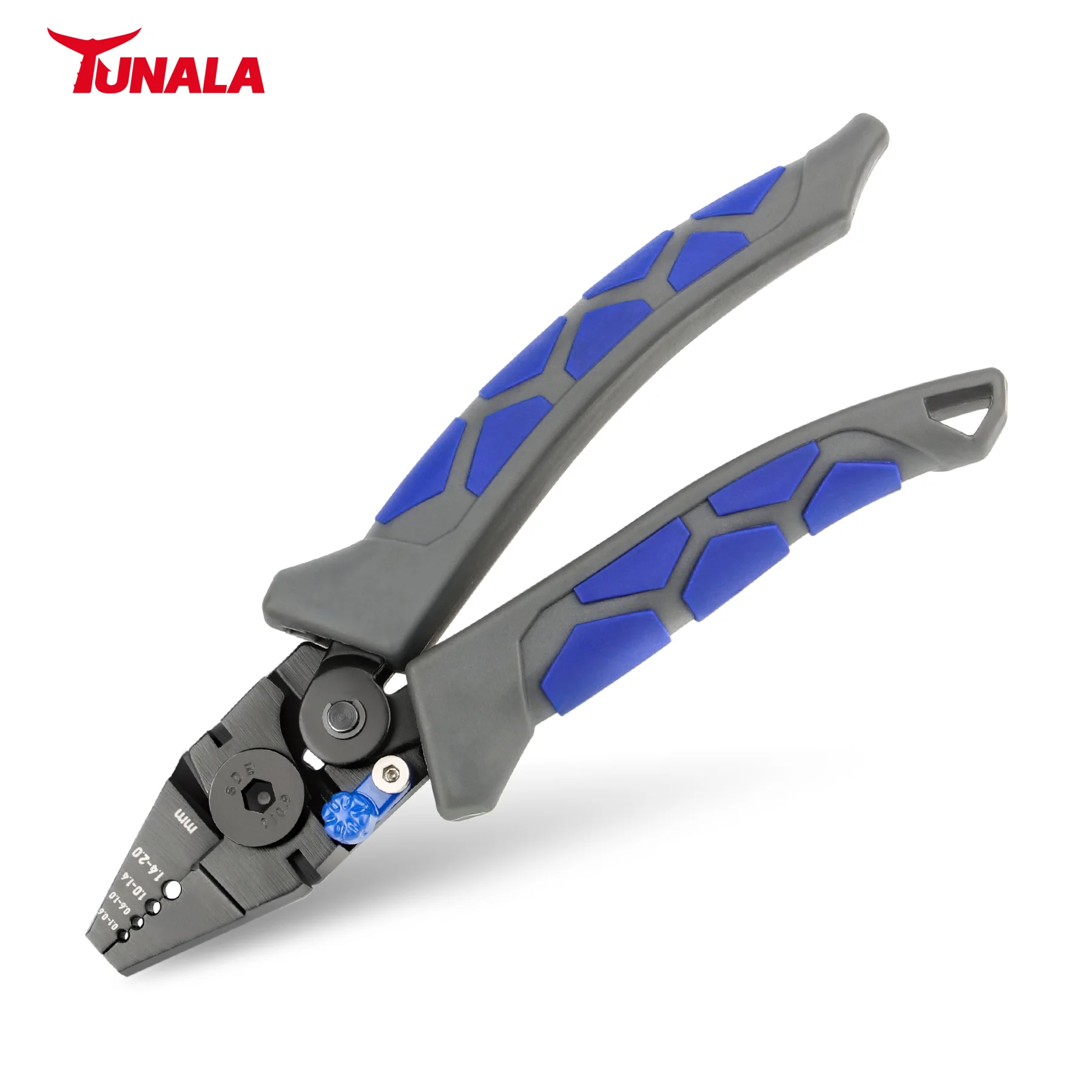 

TUNALA рыболовные обжимные плоскогубцы стальной резак обжимные двойные рукава самоблокирующиеся головки из высокоуглеродистой стали рыболовные аксессуары