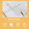 24 Pcs under Nail Pencil Whitening Pencils Tool DIY Rhinestone Picker Rhinestones 5