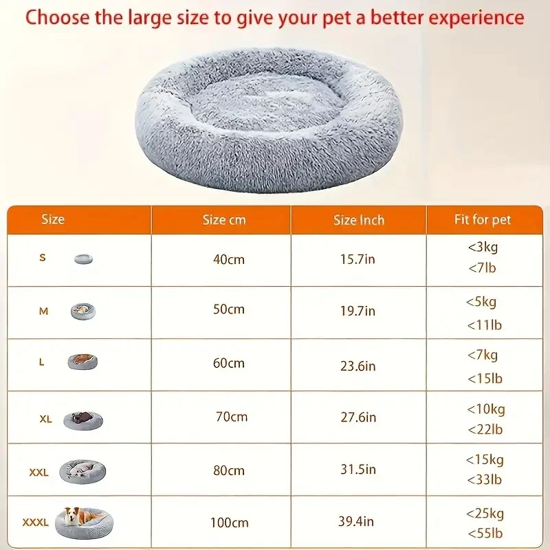 Pet Bed Soft Dog Bed House Plush Basket Cushion Cat Bed Mat Animals Sleeping Sofa