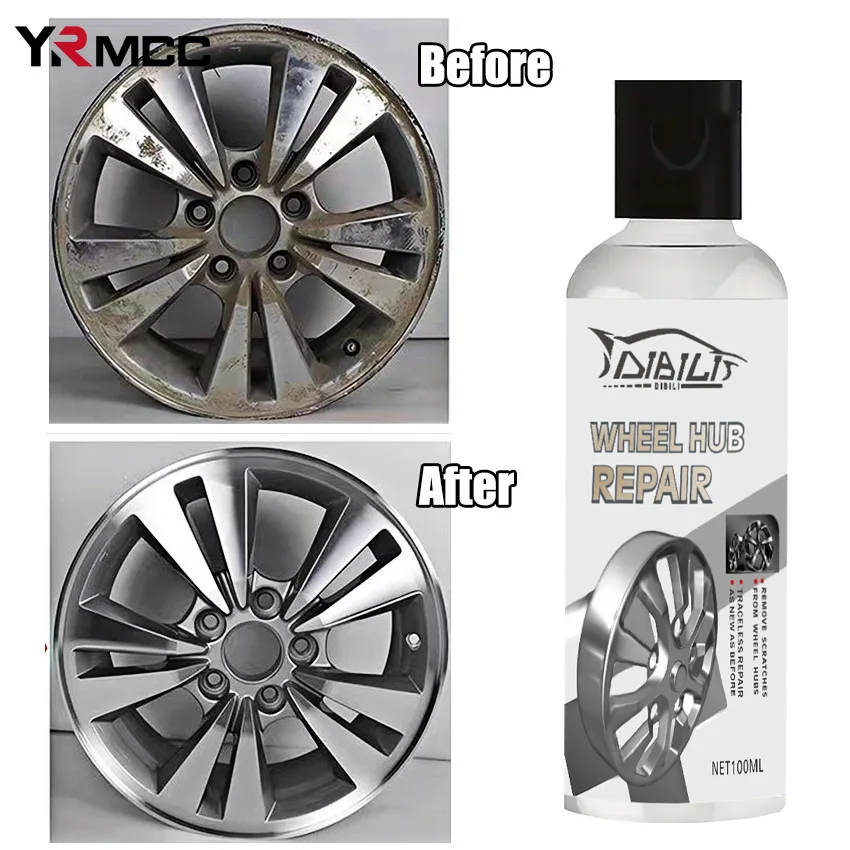 Car Rim Cleaning Tools Wheel Hub Refurbishment Tool Kitchen Supplies Stainless Steel Scratch Repair Fluid Motorcycle Accessories