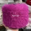 250g Long Fur Imitation Mink Yarn Thread Super Soft Skin Friendly Does Not Shed Hair Hand Wove Scarf Warm Sweater Woven Yarn 5