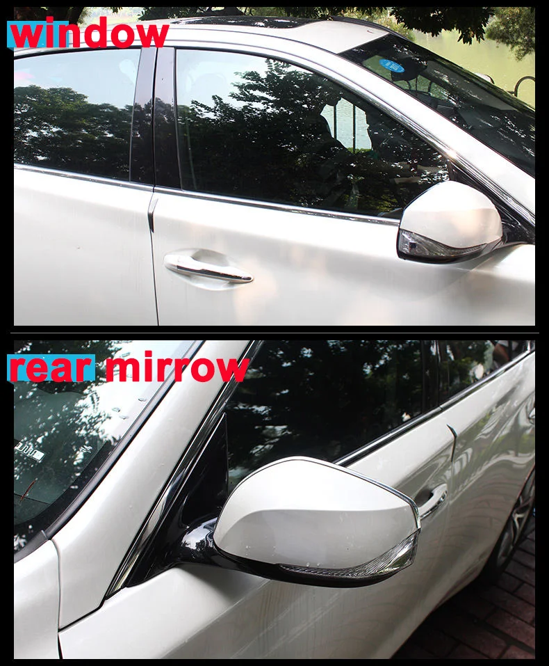 Universal Car Styling PVC Chrome Auto Car Body Kit Side Skirt Window Moulding Decoration Trim Strip Sticker 6mm 8mm 10mm 3M
