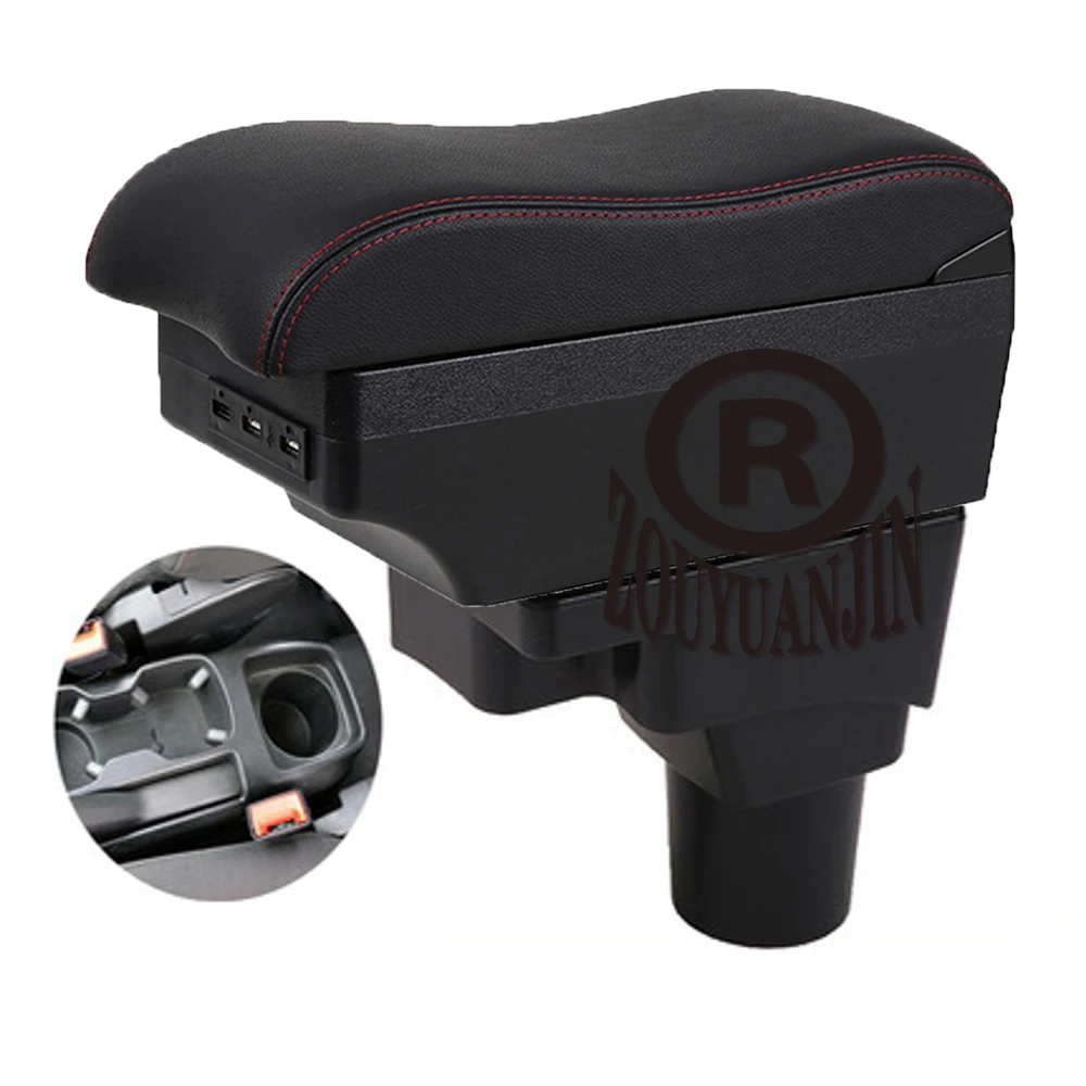 Per Chevrolet Aveo Sonic Lova T250 T300 Bracciolo Box Car Center Console Storage Space Case Gomito Con Portabicchieri Usb