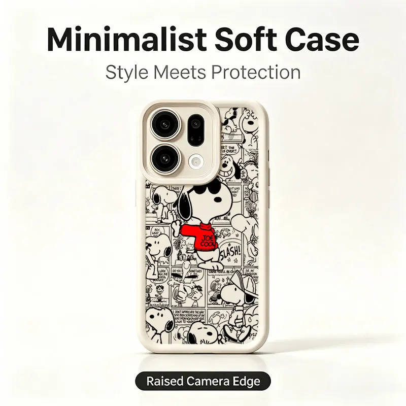 Cute Cartoon S-Snoopys Shockproof Phone Case