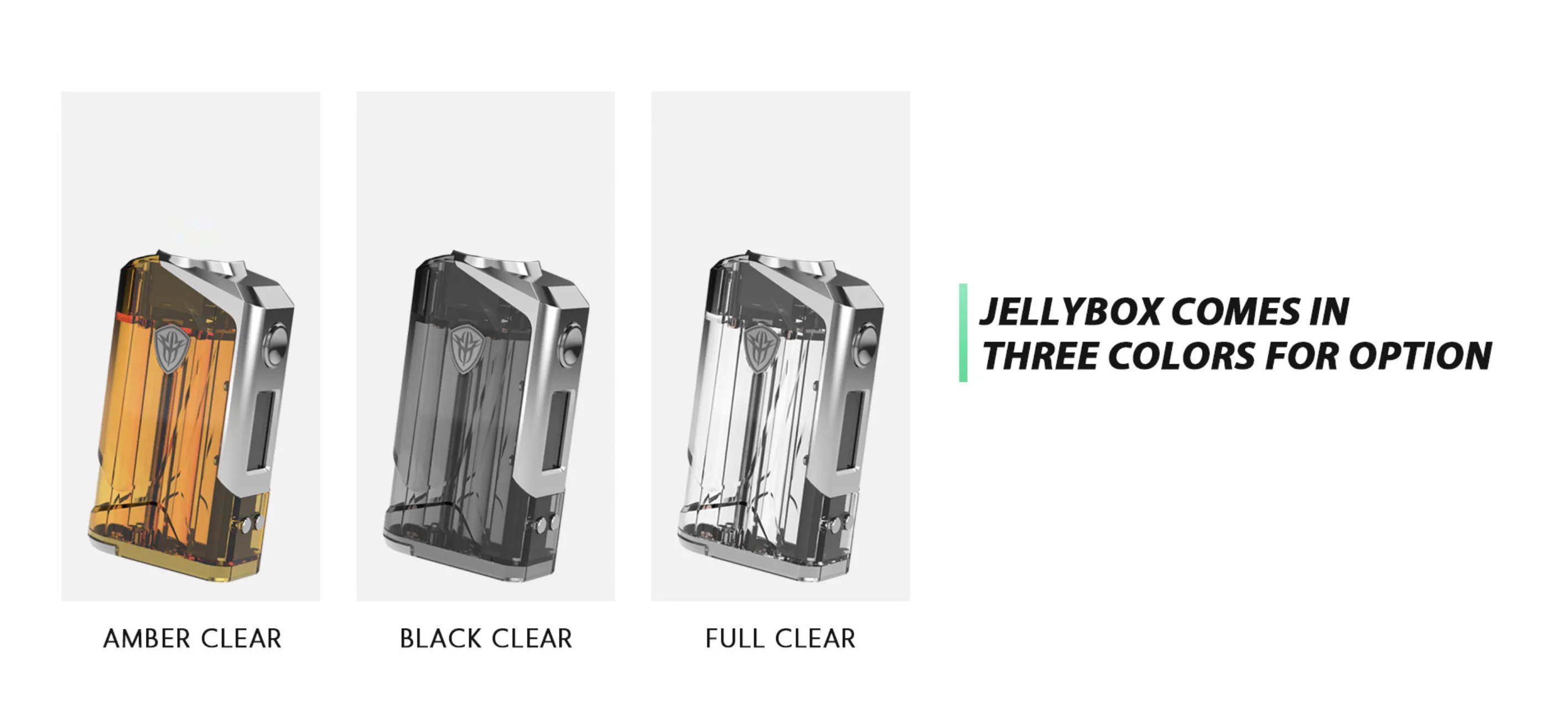 Original Rincoe JellyBox Mini 228W Box Mod Variable 1-228W Powered for Dual 18650 Battery TC Mod Vape Electronic 510 connection vape mod