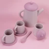 TYRY HU Teacup Children Toy Simulation Kitchen Utensil BPA Free Silicone Kid Education Pretend Play Toy Gift 1