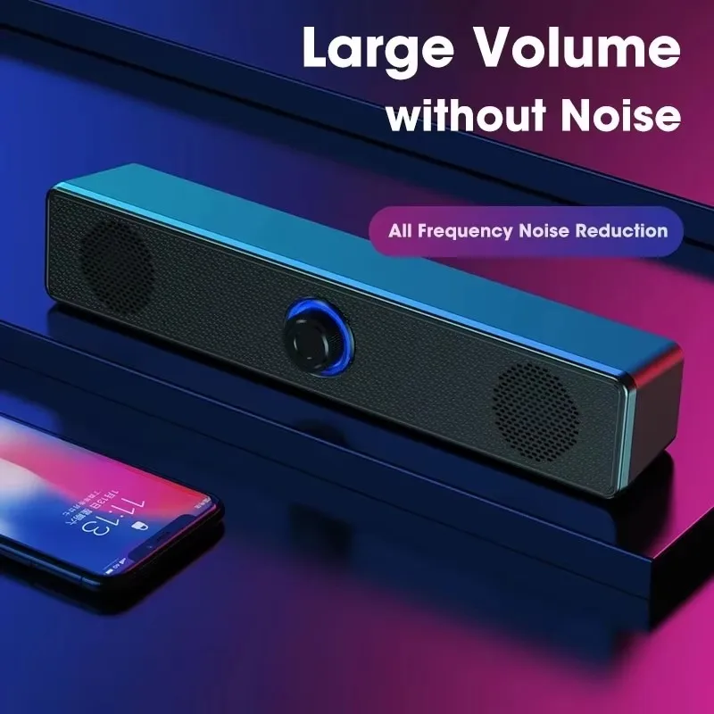 Portable Wireless Bluetooth Soundbar Speaker