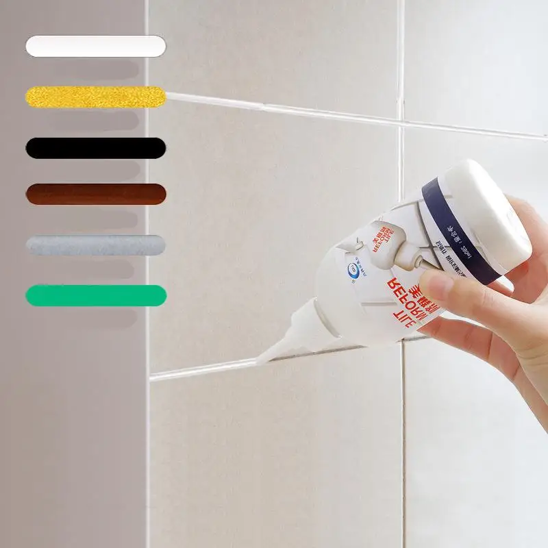 Description Picture 5 of item280ML Tile Gap Refill Agent Grouting Fill Tile Glue Sealer Repair Porcelain Ceramic Glue Floor Gap Fillin Beauty Sewing Agent