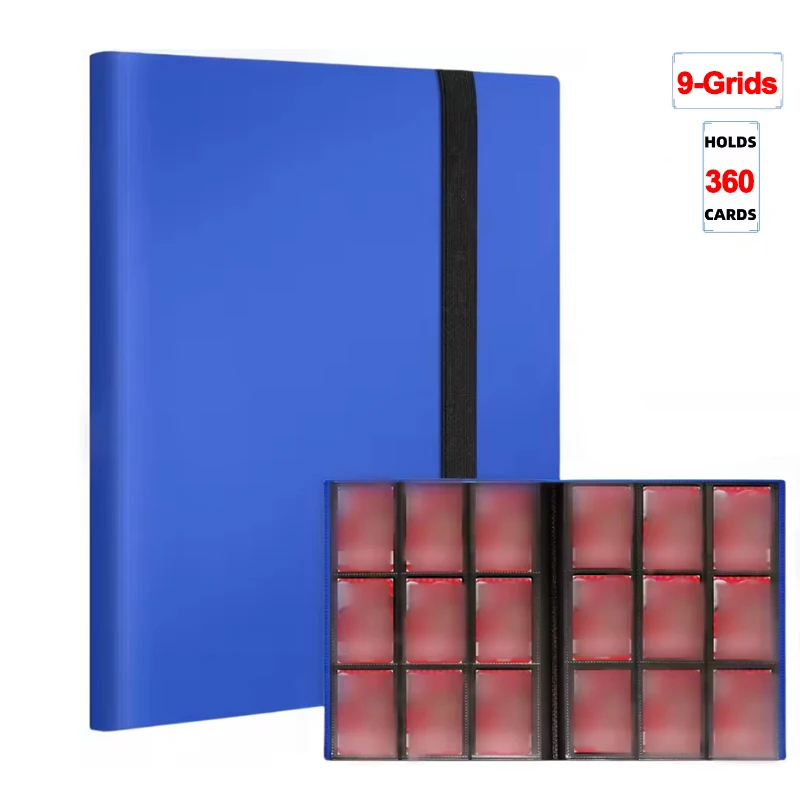 Premium Trading Card Binder - Durable Side-Loading PP Cover