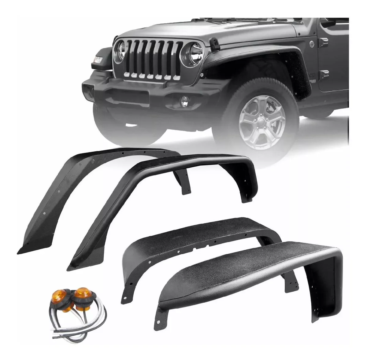 

Джип JL Брызговики и кранцы для Wrangler 2018-2023