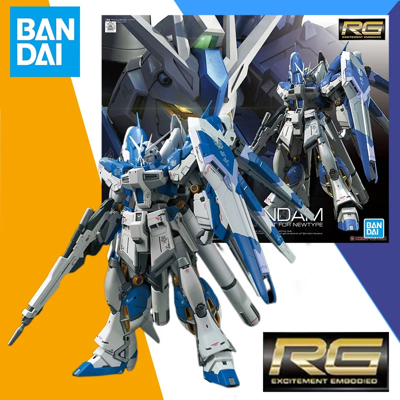 

Bandai RG реальный класс 1/144 детской модели, набор моделей Gundam, аниме экшн-фигурка, модель, игрушки ROBOIT, подарок для детей