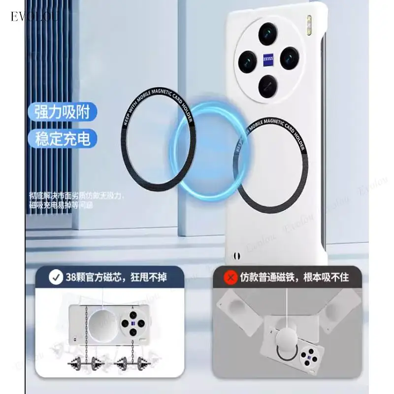 Magsafe Magnetic Frameless Shockproof Phone Case