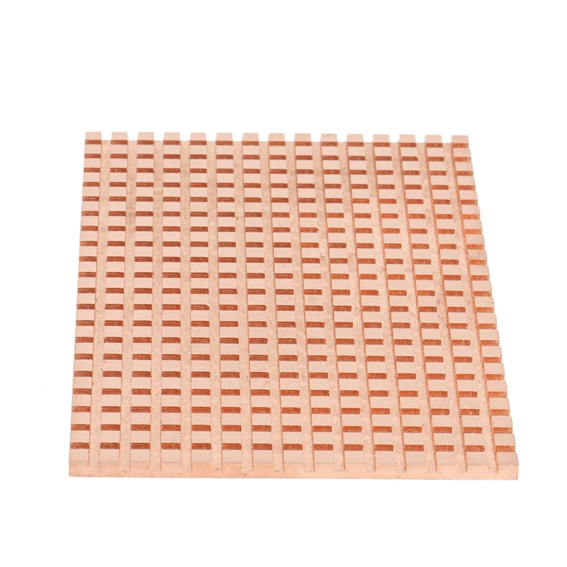 FUFU 100X70MM Pure Copper Radiator Heat Sinks Fins PC Htpc Laptop Notebook Mechanical SSD Hard Disk Drive Router Cooler