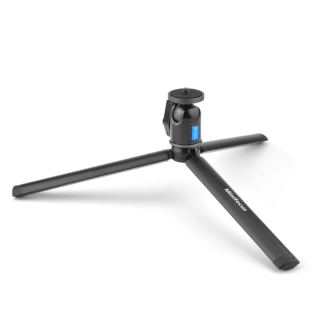Metal Mini Tripod + Ball Head Mount Desktop Tabletop Stand for Camera