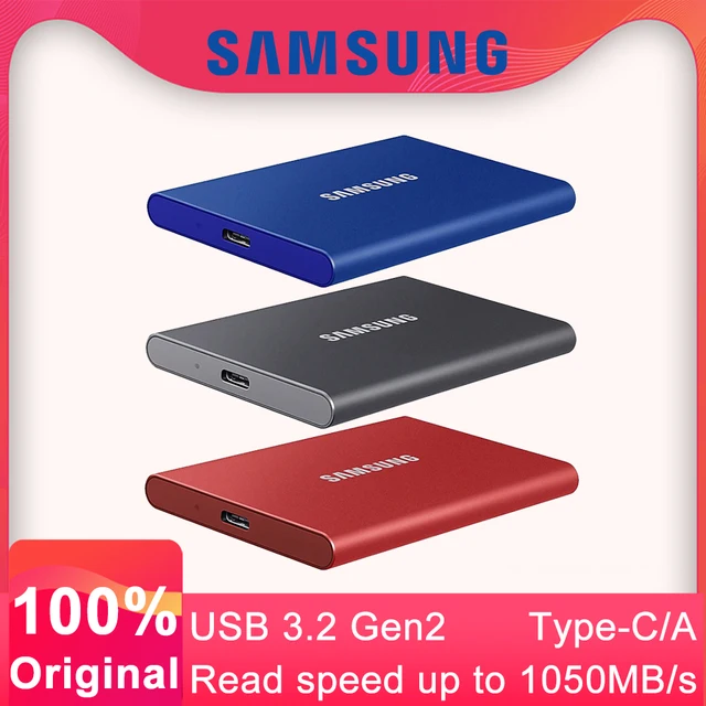 Samsung Pssd T7 Portable Usb 3 2 Gen 2 Original 500gb 1tb 2tb Solid State Drive.jpg